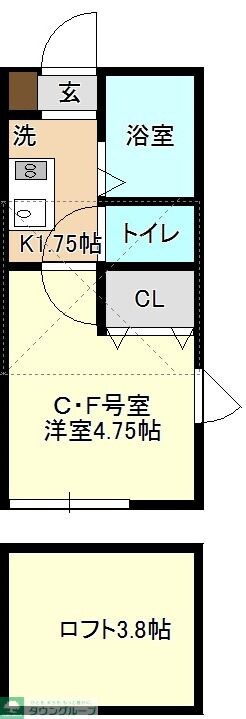 Antibesの物件間取画像