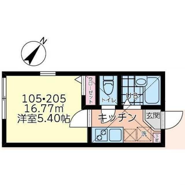 プラナス東久保　IIの物件間取画像