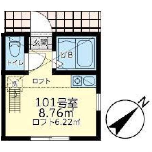 ユナイト星川アーセナルの物件間取画像