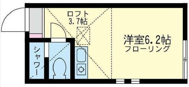 ユナイト星川トレビアーノの調べの物件間取画像