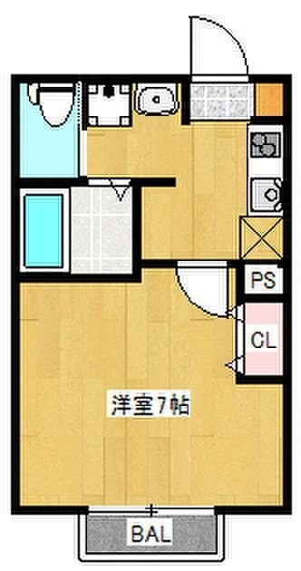 テルメゾンの物件間取画像