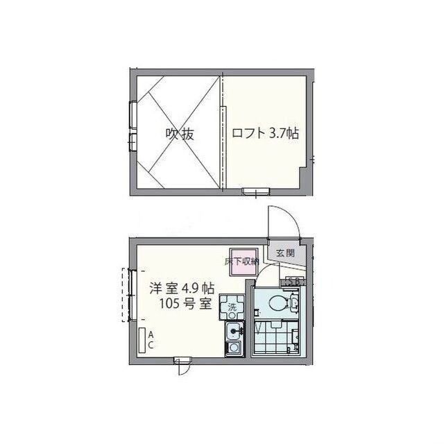 ＳＰＩＡＮＯ二俣川の物件間取画像