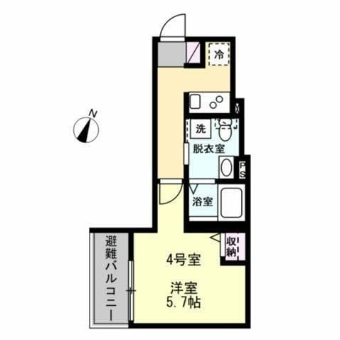 ポラ　ステラ大和の物件間取画像