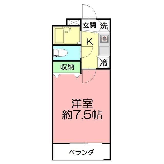 エスト湘南台の物件間取画像