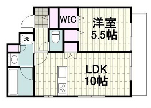 (仮称)大和東２丁目メゾン北棟の物件間取画像