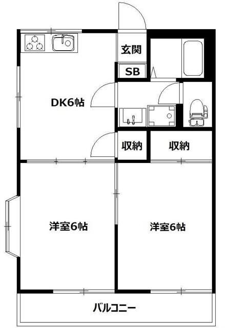 メゾンYOKOHAMAの物件間取画像