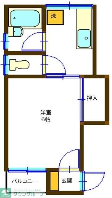 八木ビルの物件間取画像