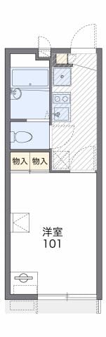 レオパレスピュアライズパートIIの物件間取画像