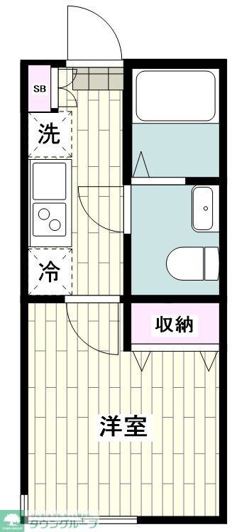 Fountain Lagoon（ファウンテンラグーン） 白百合1丁目の物件間取画像