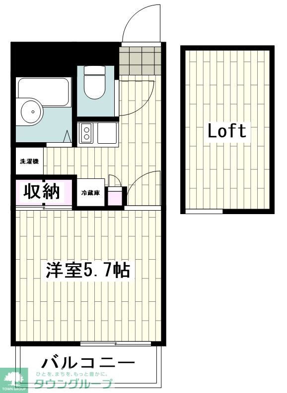 レオパレスソレーユの物件間取画像