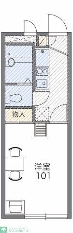 レオパレスＰＡＲＡｉＳＯの物件間取画像