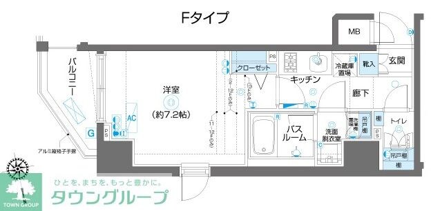 フェニックス川崎参番館の物件間取画像