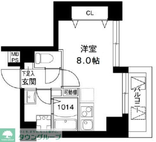 レオーネ川崎の物件間取画像