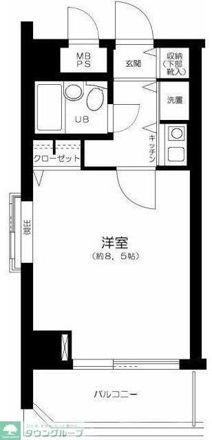 ナイスアーバン鶴見中央の物件間取画像