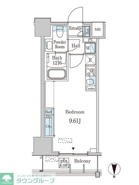 ＪＰ　ｎｏｉｅ　西蒲田の物件間取画像