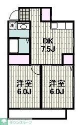 サウスジョイの物件間取画像