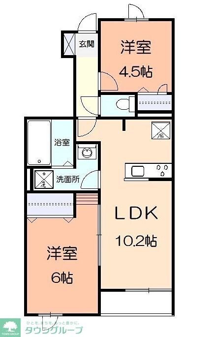 Casa Claireの物件間取画像