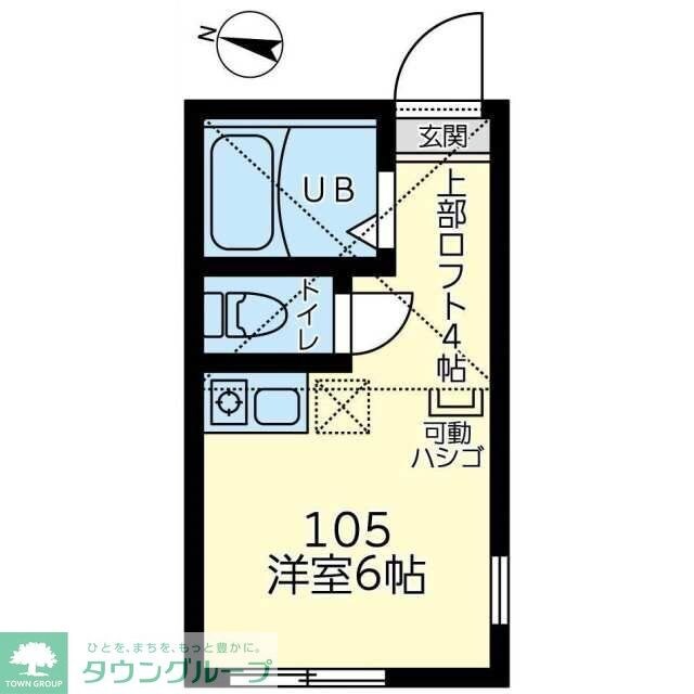 ユナイト白楽ミーシアの物件間取画像