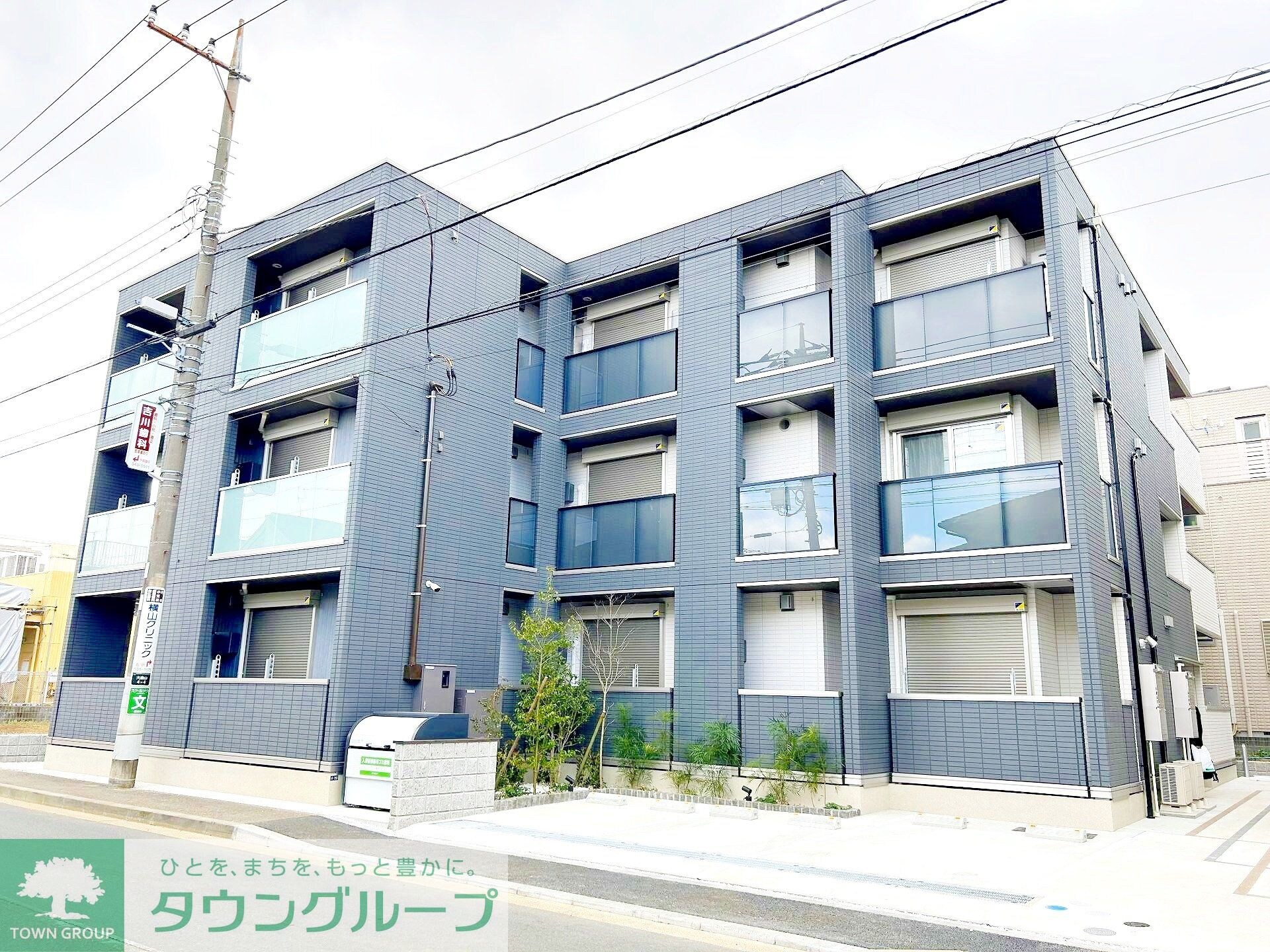 ピュアハイム大倉山の物件外観写真