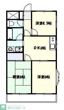 ガーデンシティ宮崎台の物件間取画像
