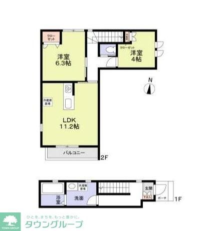 春待坂ｔｅｒｒａｃｅの物件間取画像