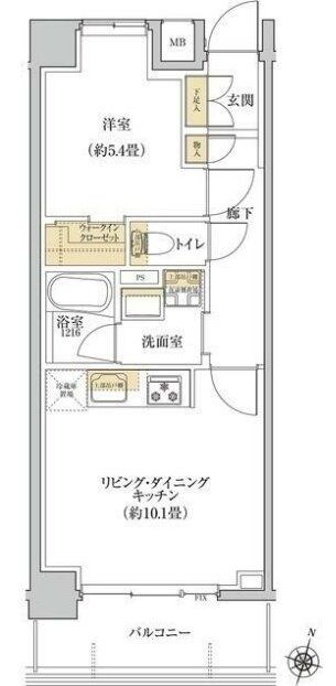 ＫＮＯＣＫＳ弥生台桜テラスの物件間取画像