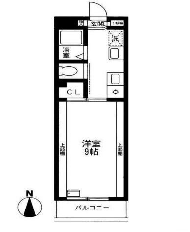 サングレイス湘南の物件間取画像