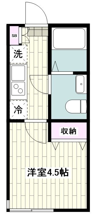 Fountain Lagoon 白百合1丁目の物件間取画像