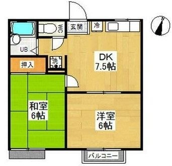 シャレー原宿Ａ棟の物件間取画像