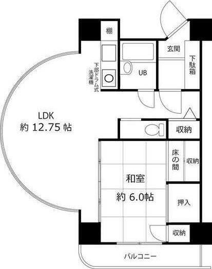 ペルソナージュ横浜の物件間取画像