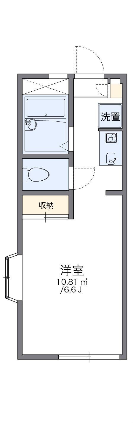 レオパレス横浜とつかの物件間取画像