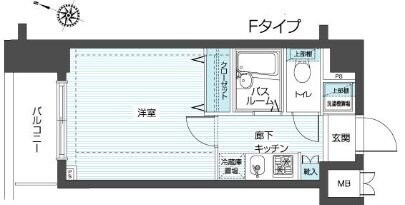 フェニックス横濱井土ヶ谷の物件間取画像