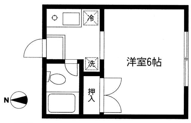 第二エムハウスの物件間取画像