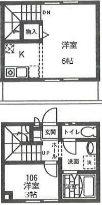 フィオーレ南太田の物件間取画像