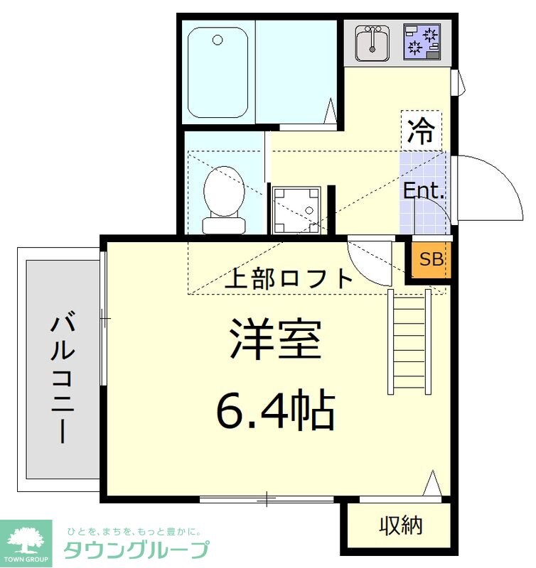 パシフィックヒルズの物件間取画像