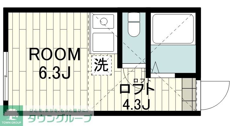 アマンレジデンス横濱の物件間取画像