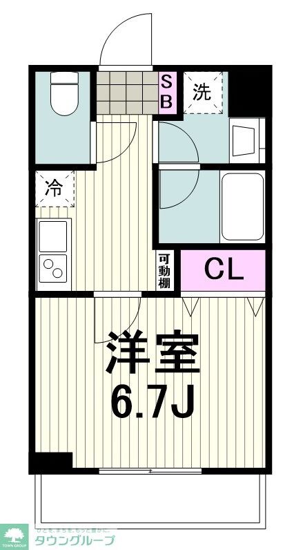 LOC'S　SAGINUMAの物件間取画像