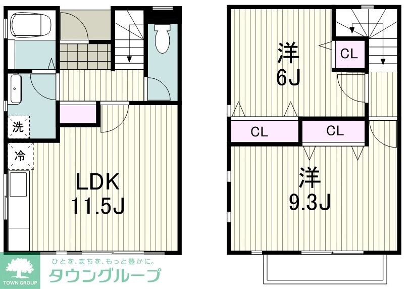 ドリームハイツDの物件間取画像