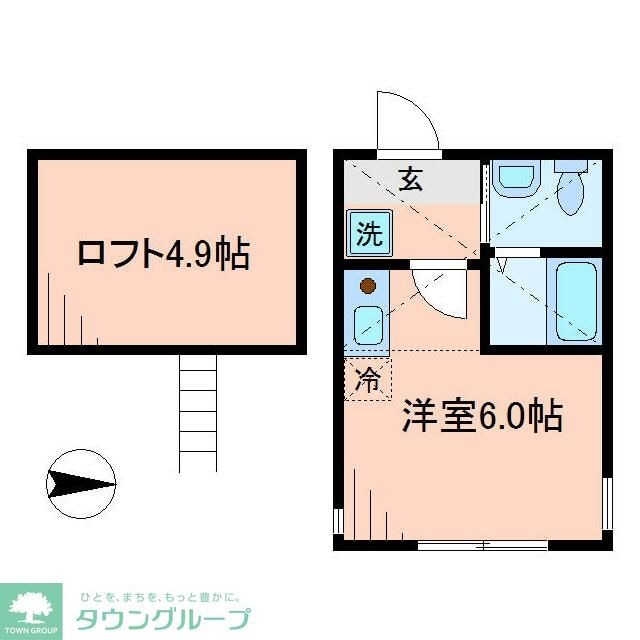 カルテット新横浜の物件間取画像