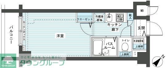 フェニックス新横濱エオールの物件間取画像