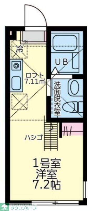 ビッグブリッジ新横浜の物件間取画像