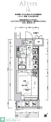 クレストタップ新横浜の物件間取画像