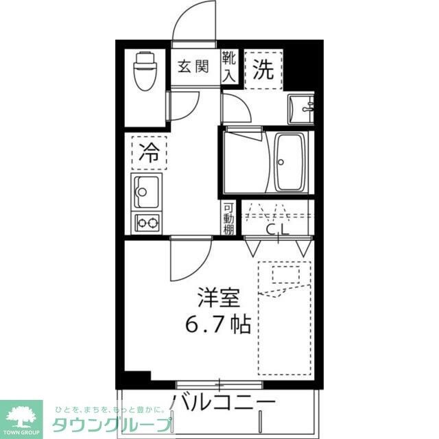 LOC'S　SAGINUMAの物件間取画像