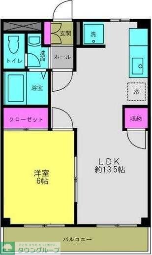 物件間取画像