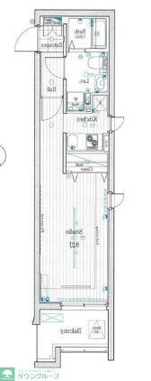 ＪＯＹＣＵＢＥ三ツ沢の物件間取画像