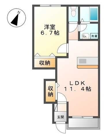 サンモール湘南の物件間取画像