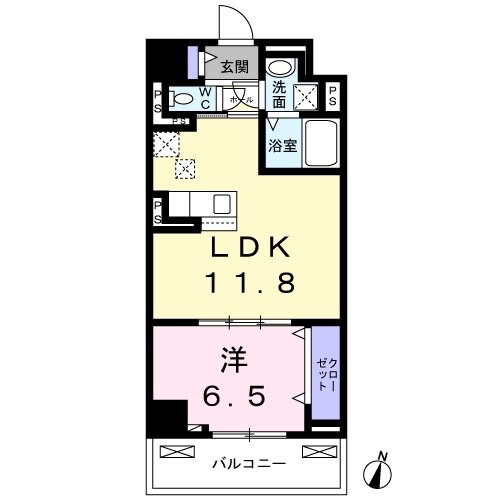 ブリーズ・アビタシオンの物件間取画像