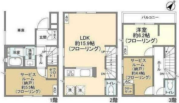 Kolet鶴ヶ峰#09の物件間取画像