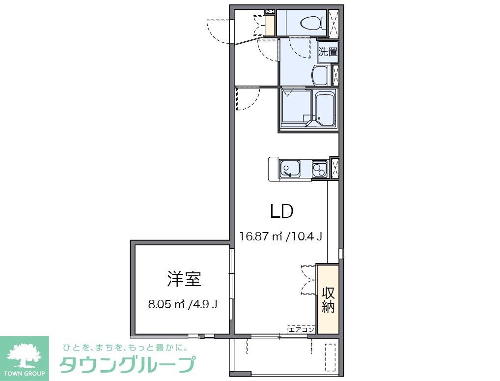 ミランダ大貫の物件間取画像