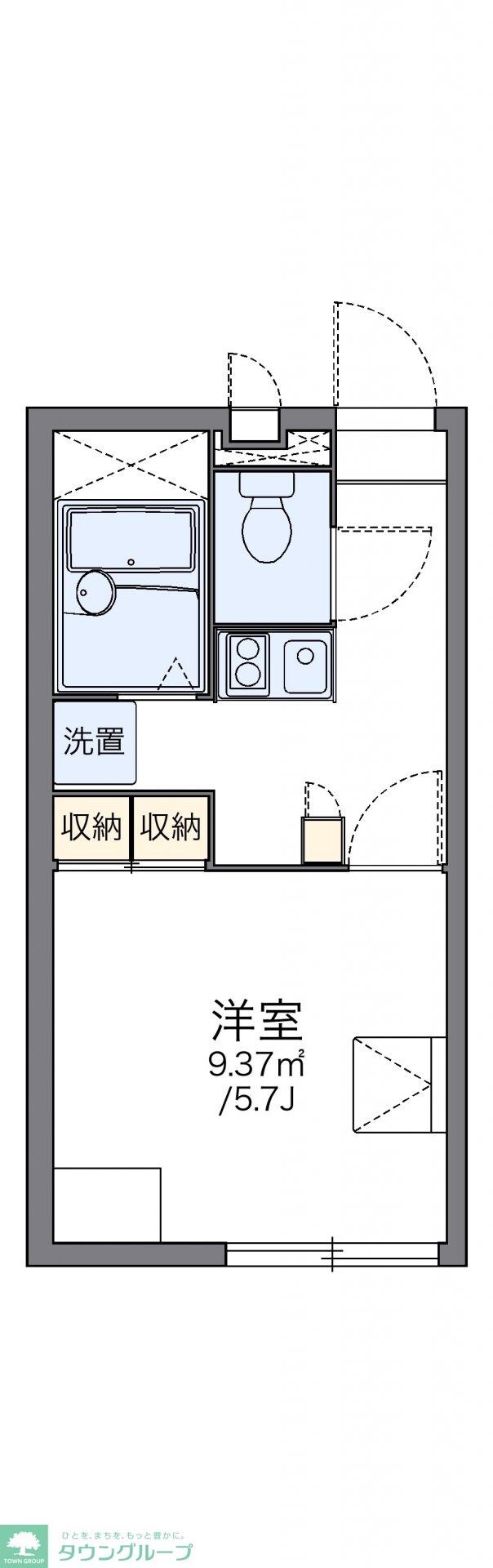 レオパレスグレイス湘南台の物件間取画像